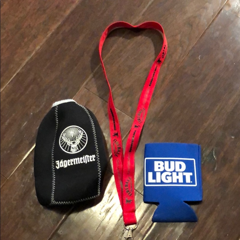 Keychain and coozies